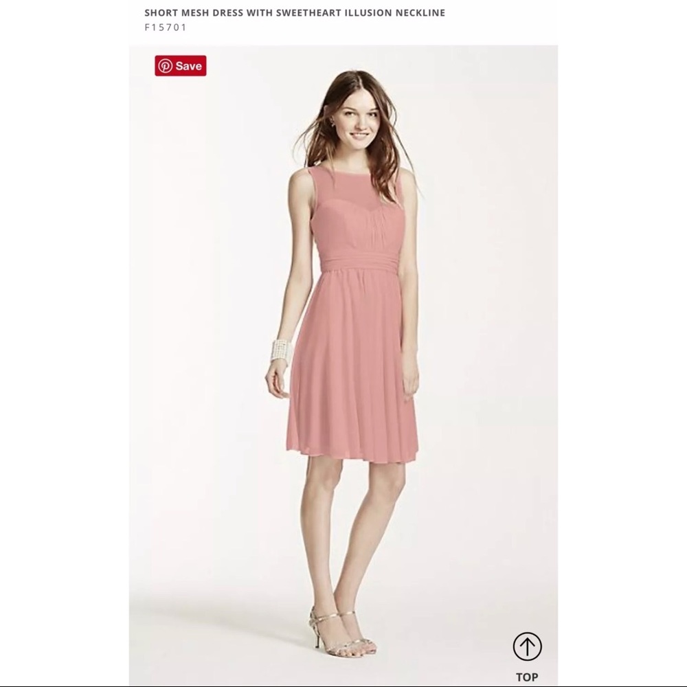 David’s Bridal Dress Style F15701 BALLET